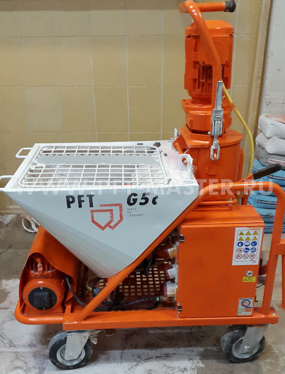 Штукатурная станция PFT G5 C 380V бу